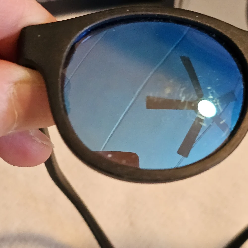 Babiators POLARIZED 100% UV PROTECTION Sunglasses BPA FREE Blue Mirrored Age 3-5